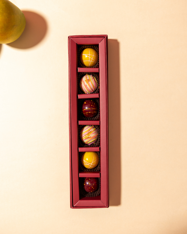Box of 6 Mango Special Bonbons