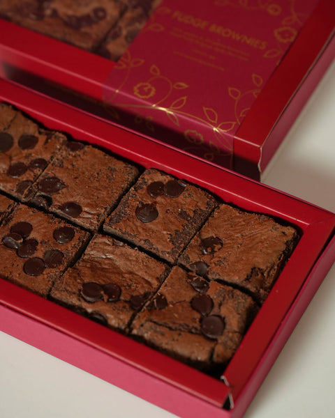 Belgian Chocolate Fudge Brownies