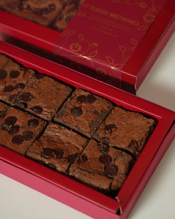 Belgian Chocolate Fudge Brownies