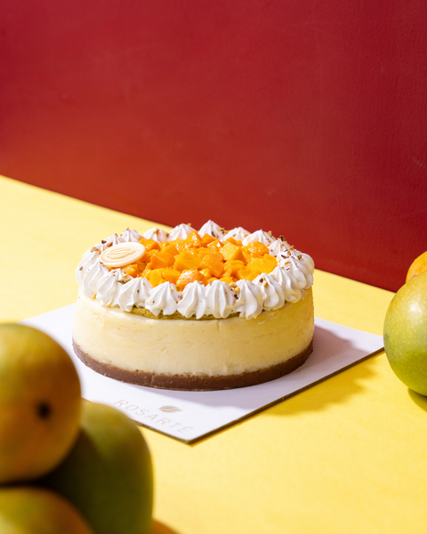 Mango Pistachio Cheesecake