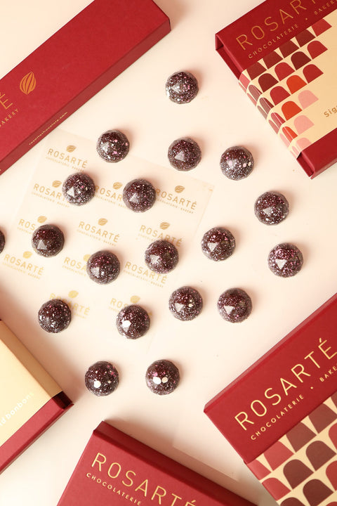 Raspberry Caramel Bonbons