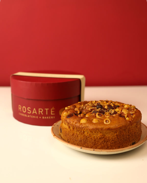 Hazelnut & Belgian Milk Chocolate Teacake