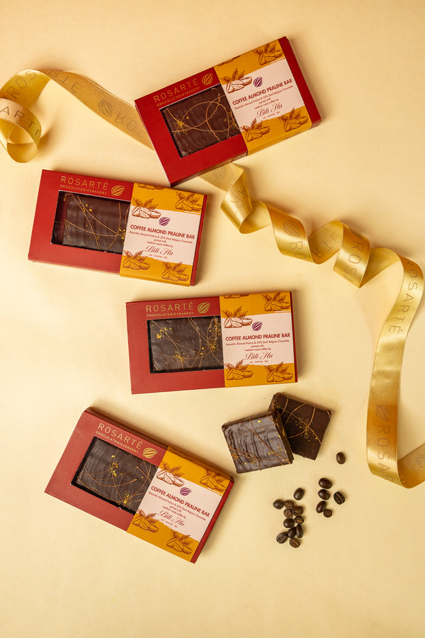 Coffee Almond Praline Bar