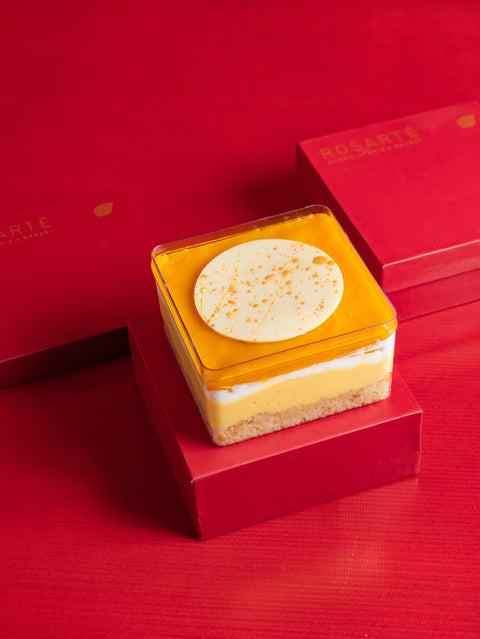Mango Custard Dessert Tub