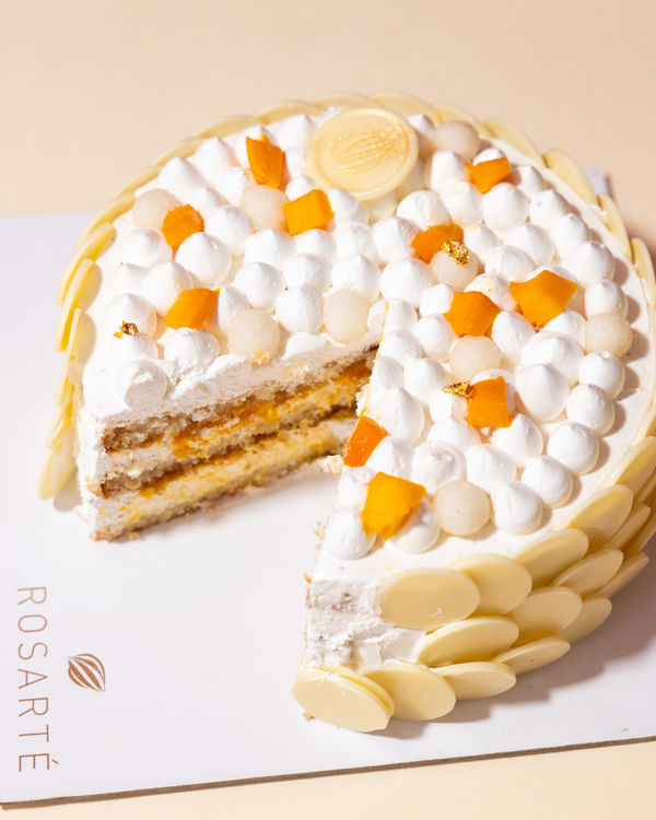 Tropical Mango Coconut Cake