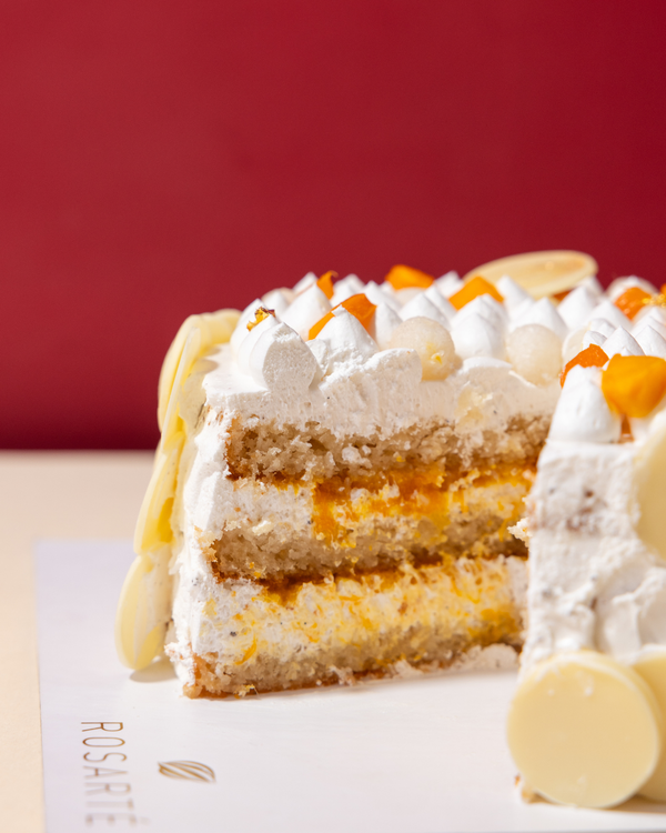 Tropical Mango Coconut Cake