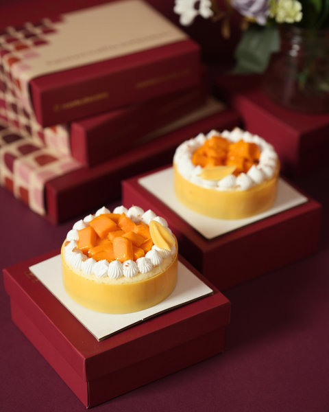 Mini Mango Cheesecake