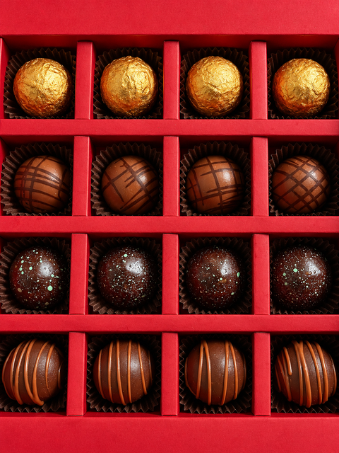 Assorted Liquor Chocolate Truffles & Bonbons