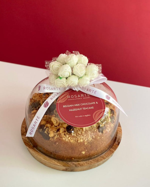 Belgian Milk Chocolate & Hazelnut Teacake