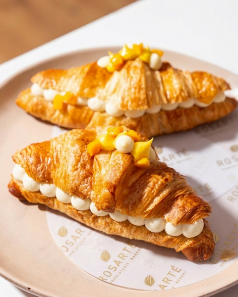 Mango Cream Croissant