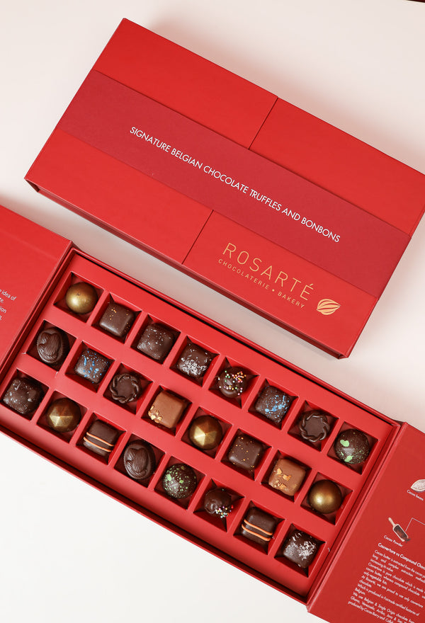 Signature Box of Chocolate Truffles & Bonbons