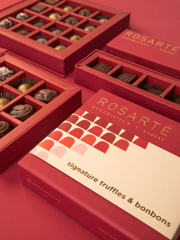 Signature Box of Chocolate Truffles & Bonbons