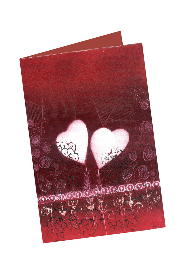 Vintage Love: Greeting Card