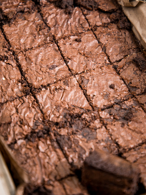 Belgian Chocolate Fudge Brownies