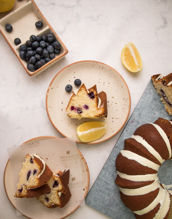 Lemon Blueberry Bundt Cake