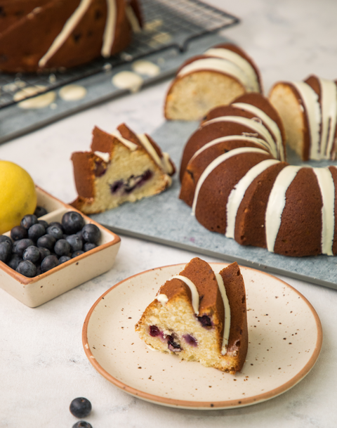 Lemon Blueberry Bundt Cake
