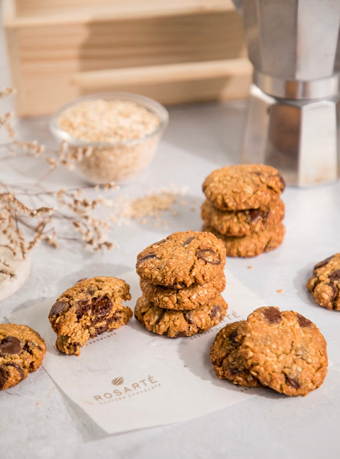 Flourless Chocolate Chip Cookies